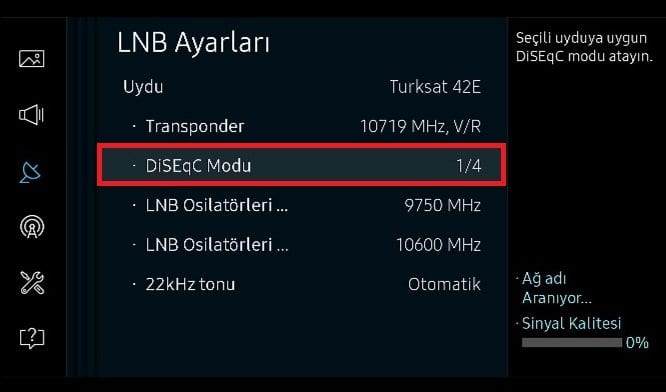 Samsung Tv De Turksat Kanal Aramas Nas L Yap L R Teknoloj Dolabi