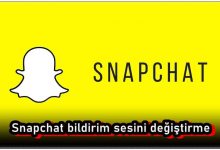 Snapchat Bildirim Sesi Nasıl Değiştirilir?