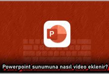 Powerpoint'e Video Nasıl Eklenir?